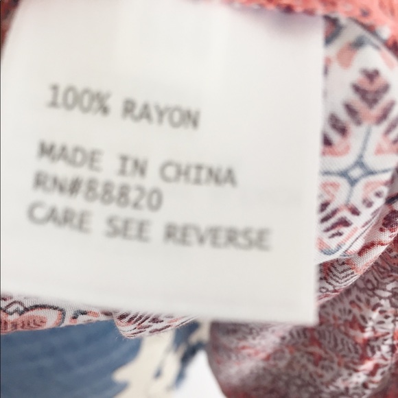 Rose Print Blouse - Picture 3 of 4